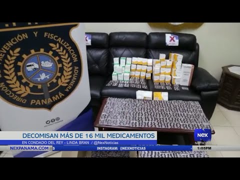 Decomisan más de 16 mil medicamentos en Condado del Rey