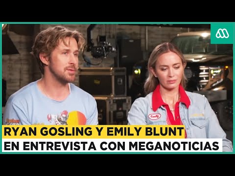 The Fall Guy: Ryan Gosling y Emily Blunt responde a Meganoticias sobre su nueva película