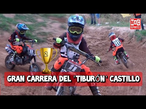 ?Gran carrera de Pablo 'Tiburón' Castillo con 7 años ya demuestra su talento en el motociclismo
