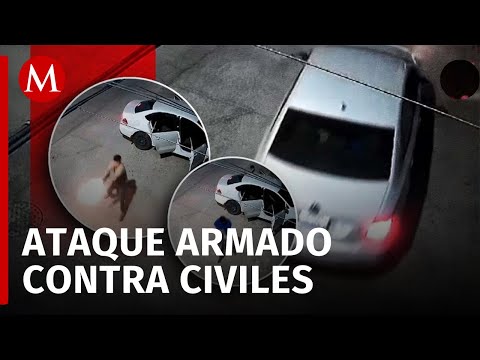 En Chiapas, difunden video del ataque armado donde cuatro personas fueron asesinadas