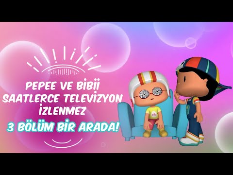 Pepee ve Bibii - Saatlerce Televizyon İzlenmez 📺 Leliko ve Pisi İle 3 Bölüm Bir Arada | Düşyeri