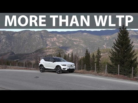 Volvo XC40 69 kWh FWD Sunday driving in Norway