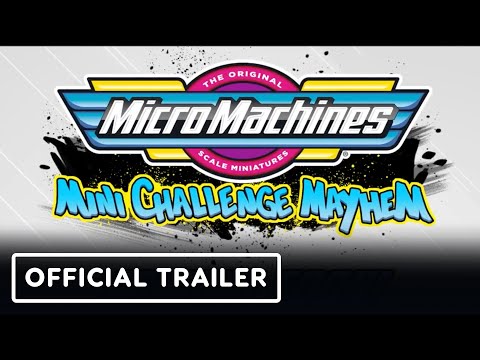 Micro Machines Mini Challenge Mayhem - Official Gameplay Trailer | The MIX Next August 2023