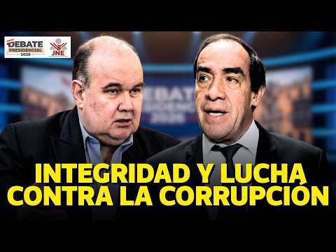 🔴 LÓPEZ ALIAGA Y LESCANO | PROPUESTAS SOBRE LUCHA CONTRA LA CORRUPCIÓN | DEBATE PRESIDENCIAL 2026