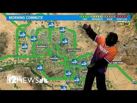 Phoenix Suns <strong>Gorilla</strong> tries out weather forecasting and traffic reporting