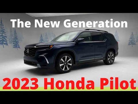 The 2023 Honda Pilot launched as an enlarged version of the CR-V | New Auto&Vehicles EV