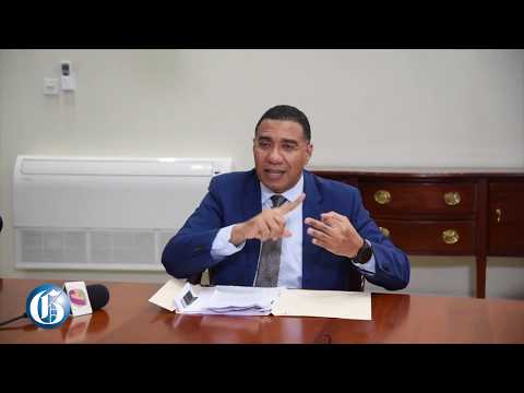 Prime Minister Andrew Holness talks National Security at Crime Summit