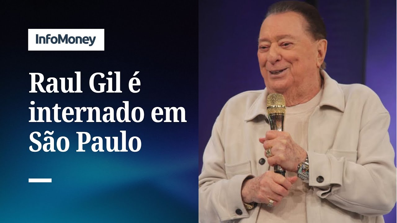 Raul Gil é internado em São Paulo após indisposição | InfoMoney News
