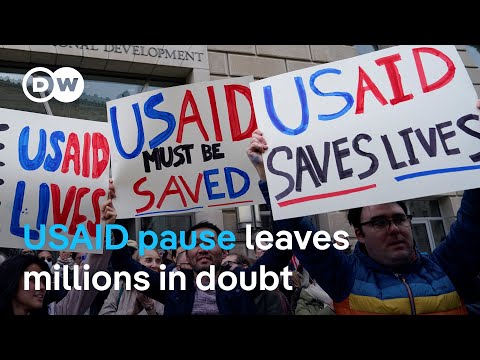 Why the suspension of US foreign aid might have life threatening consequences | DW News