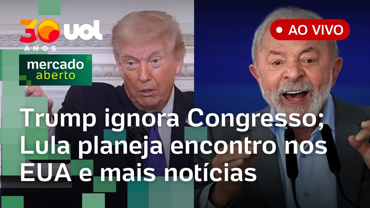 Trump diz não precisar do Congresso para tarifas; Lula detalha encontro nos EUA; mercado de trabalho