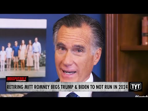 Retiring Mitt Romney BEGS Biden & Trump To Stand On The Sidelines In 2024