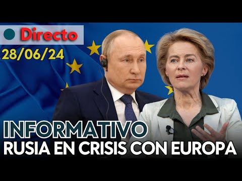 INFORMATIVO: Rusia augura una crisis con Europa, tensión con EEUU por drones en el mar Negro y BRICS