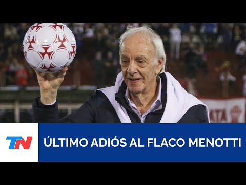 Último adiós a César Luis Menotti en el predio de la AFA