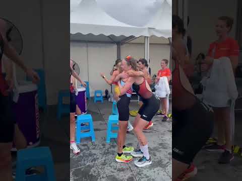 Post-race vibing @theworldgamestv #Duathlon #Multisport #TWG2025 #wearetheworldgames