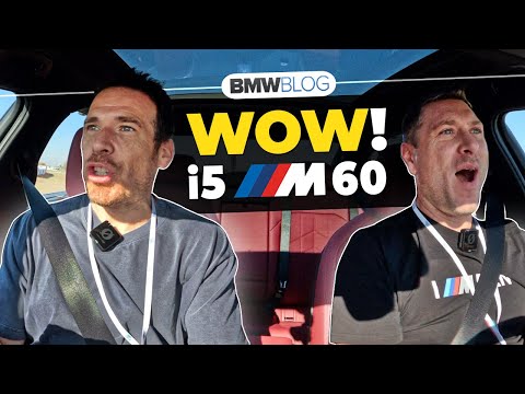 BMW i5 M60 – Does it drive like a BMW M car on the track?