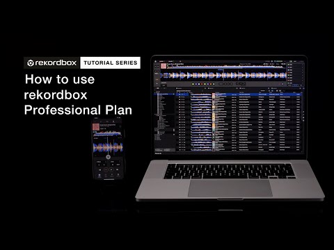 How To Use rekordbox Professional Plan | Tutorials - rekordbox ver. 6.0 and after