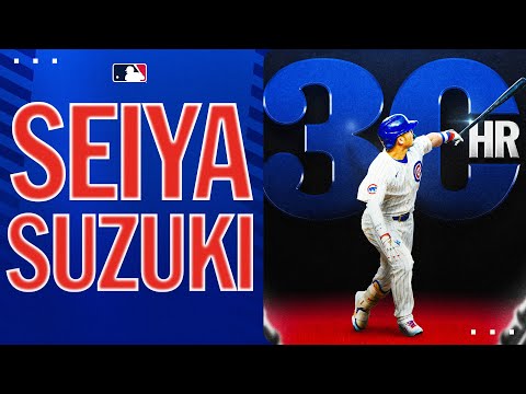 Seiya Suzukis 30th home run of the season is a GRAND SLAM! (101 RBI in 2025!) | 鈴木誠也ハイライト