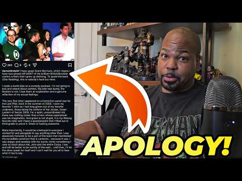 Lanterns Writer APOLOGIZES to Green Lantern Fans for PISSING THEM OFF!