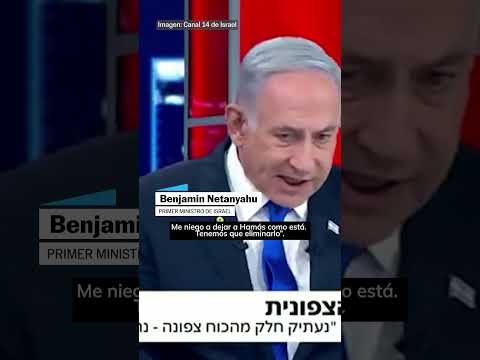 Netanyahu: Poner fin a la guerra no es una de nuestras condiciones #shorts