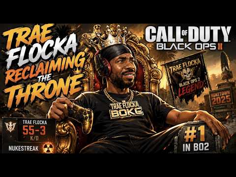 TRAE FLOCKA BACK ON BLACK OPS 2! GLOOK IS A FALIED YOUTUBER!!