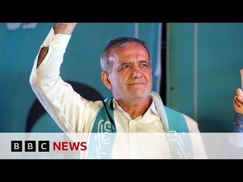 Reformist Masoud Pezeshkian elected as Iran's president | BBC News