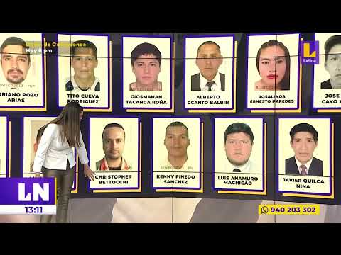Esta es la lista de los más buscados por la justicia peruana