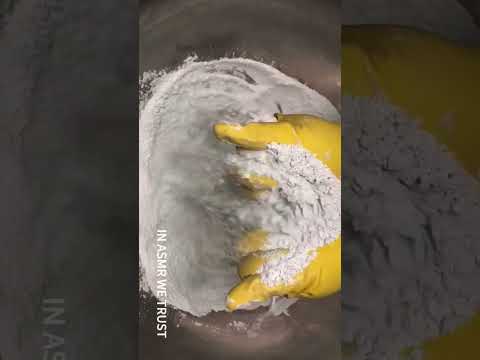 Fresh Lemon Cleaning Powder #asmrsounds #cleaningmotivation #satisfying