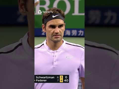 When Schwartzman STUNNED Federer 😱