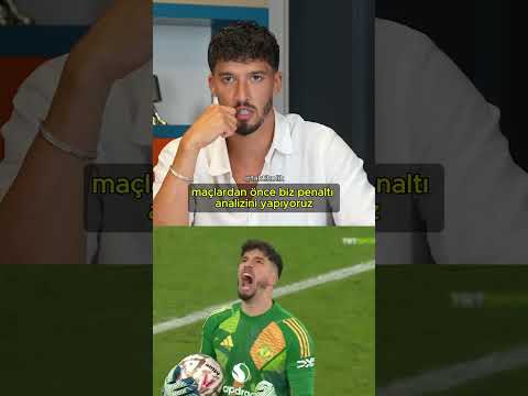 Altay Bayındır Arsenal maçında kurtardığı penaltıyı anlatıyor.