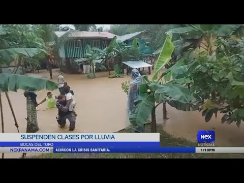 Suspenden clases por lluvias | Distrito de Sixaola inundado | Vía Interamericana inundada