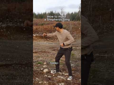HOW TO MAKE A SHEPHERDS SLING