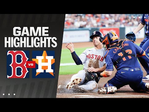 Red Sox vs. Astros Game Highlights (8/19/24) | MLB Highlights