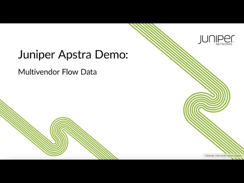 Juniper Apstra Demo: Multivendor Flow Data