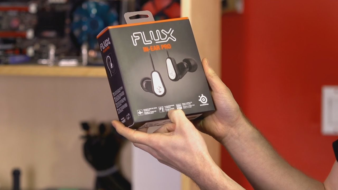 Steelseries FLUX In-Ear Pro Ear Buds Unboxing  First Look Linus Tech Tips