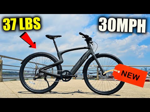 This is the LIGHTEST E-bike in the World Urtopia Carbon 1 PRO Review