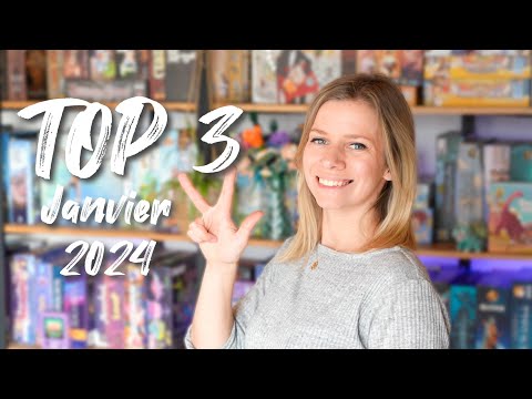 TOP 3 des meilleurs jeux de société de JANVIER 2024