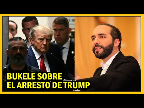 Presidente Bukele sobre el caso de Trump en NY | Reacción de PNC en Soyapango
