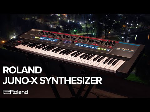 Introducing the Roland JUNO-X Synthesizer | Three JUNOs in One (JUNO-60, JUNO-106, and JUNO-X)