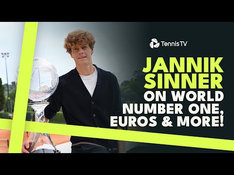 Jannik Sinner On Becoming World No. 1, Playing On Grass & The Euros! 🇮🇹