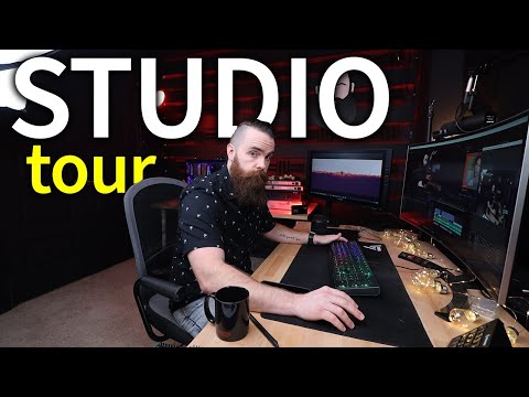 studio tour (gear i use to make videos)