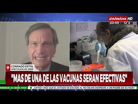 Coronavirus: “Más de una de las vacunas serán efectivas”