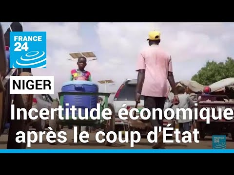 Incertitude économique après le coup d'État militaire au Niger • FRANCE 24