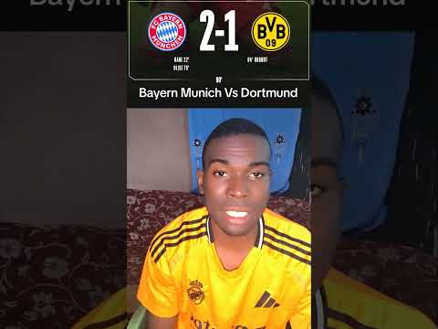 Bayern Munich top of Bundelsiiga table ✍️⚽💯✅#bayernmunich #dortmund #bundesliga