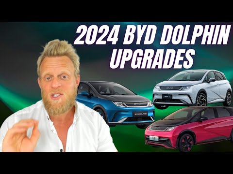 2024 BYD Dolphin improved plus bigger LFP Blade battery in China