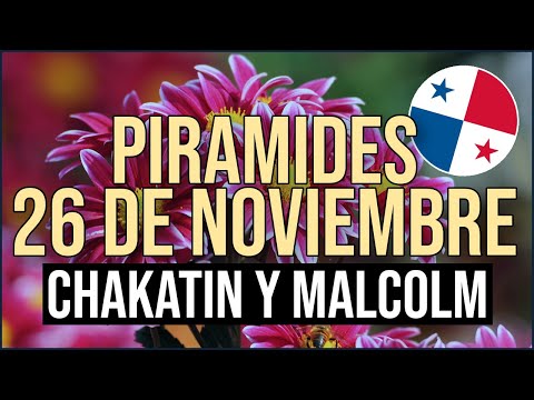 Pirámide Lotería de Panamá Domingo 26 de Noviembre 2023  - Pirámide de Chakatin y Malcolm Ramos