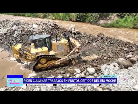 Trujillo: piden culminar trabajos en puntos críticos del Río Moche