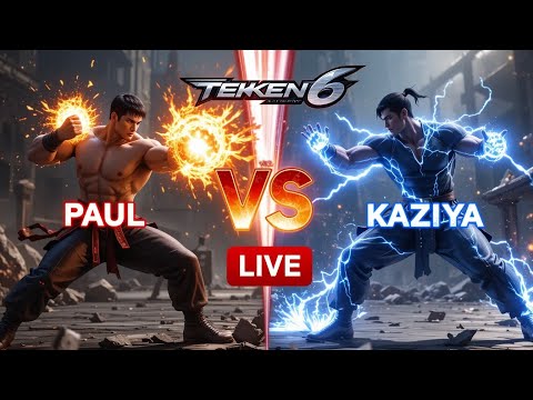 🔥Tekken 6 LIVE | Pual Vs Kaziya👑 | Pakistan No.1 Gameplay