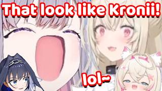 Poor Kronii out here catching Strays from Mococo... (Hololive)