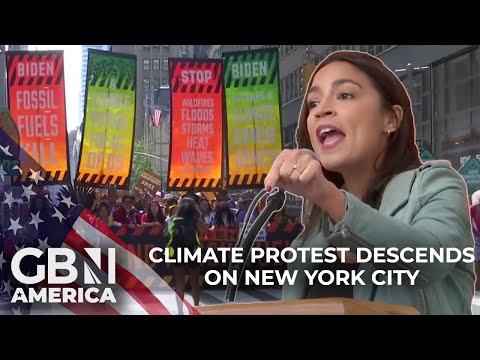 Climate protesters descend on New York City ahead of United Nations General Assembly