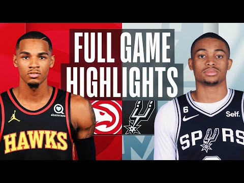 HAWKS at SPURS | FULL GAME HIGHLIGHTS | March 19, 2023 video clip